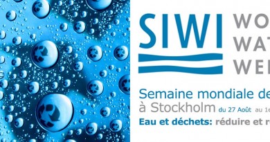 Semaine mondiale de l'eau à Stockholm